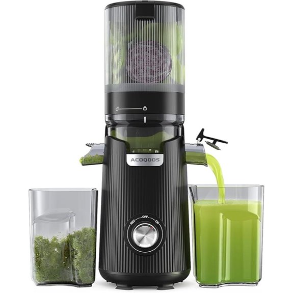 ACOQOOS Cold Press Juicer with 5.3