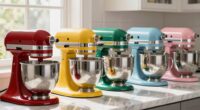 colorful kitchenaid mixer options
