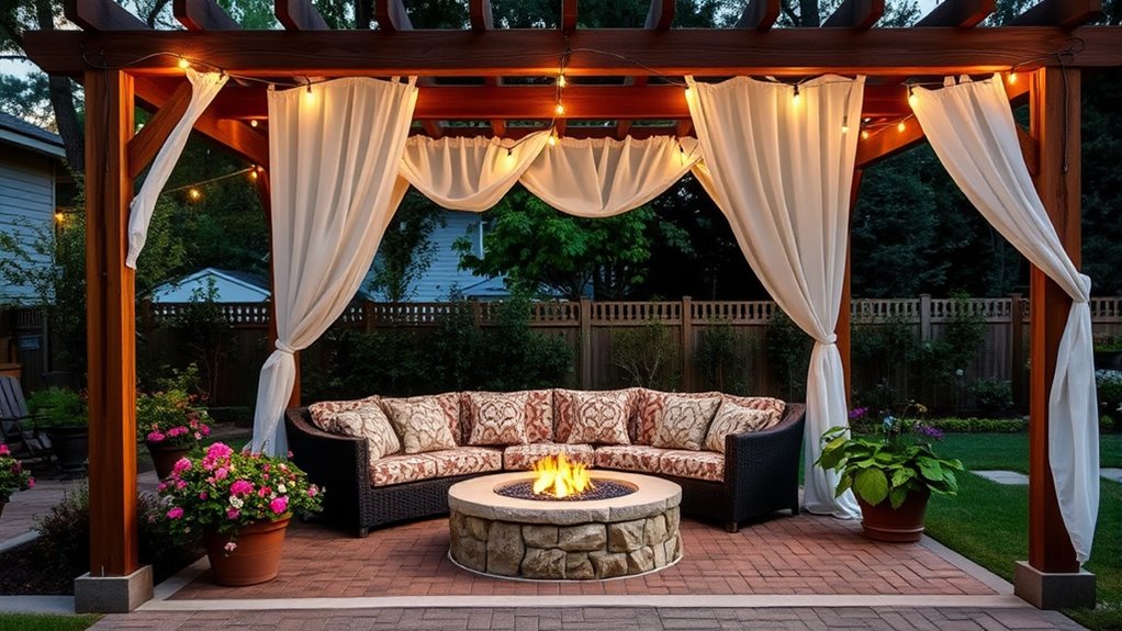 comfortable cozy outdoor space