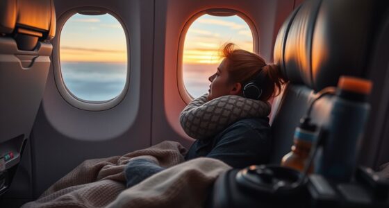 comfortable long haul flight tips