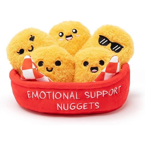 Emotional Support Chicken Nuggets Plush Set