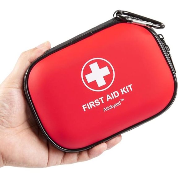 Mini First Aid Kit 120-Piece Waterproof Emergency Supplies