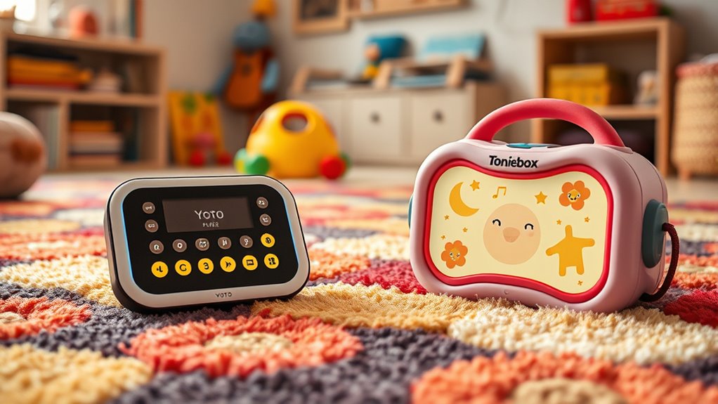 comparison of child audio devices
