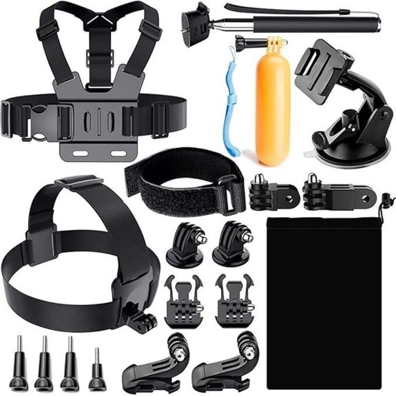 Reflex 19-in-1 Action Camera Accessories Kit