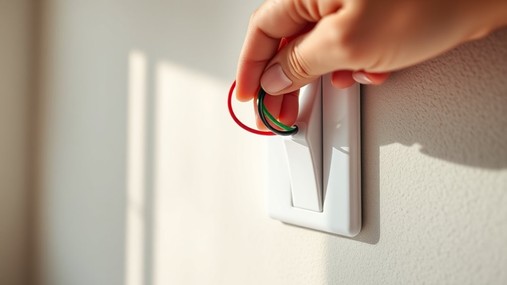 connect wires securely properly