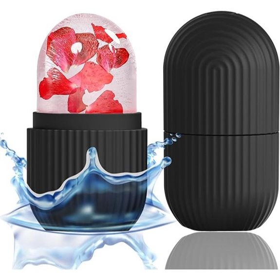 Ice Face Roller & Eye Mask Silicone Beauty Tool