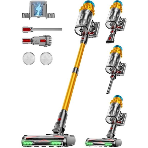 Cordless Vacuum Cleaner with Smart Display and 70-Minute Runtime