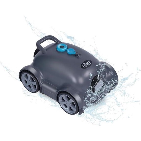 Robotic Pool Cleaner Cordless Waterproof 150 Min Runtime