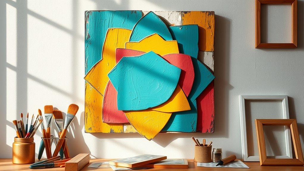 create personalized textured art