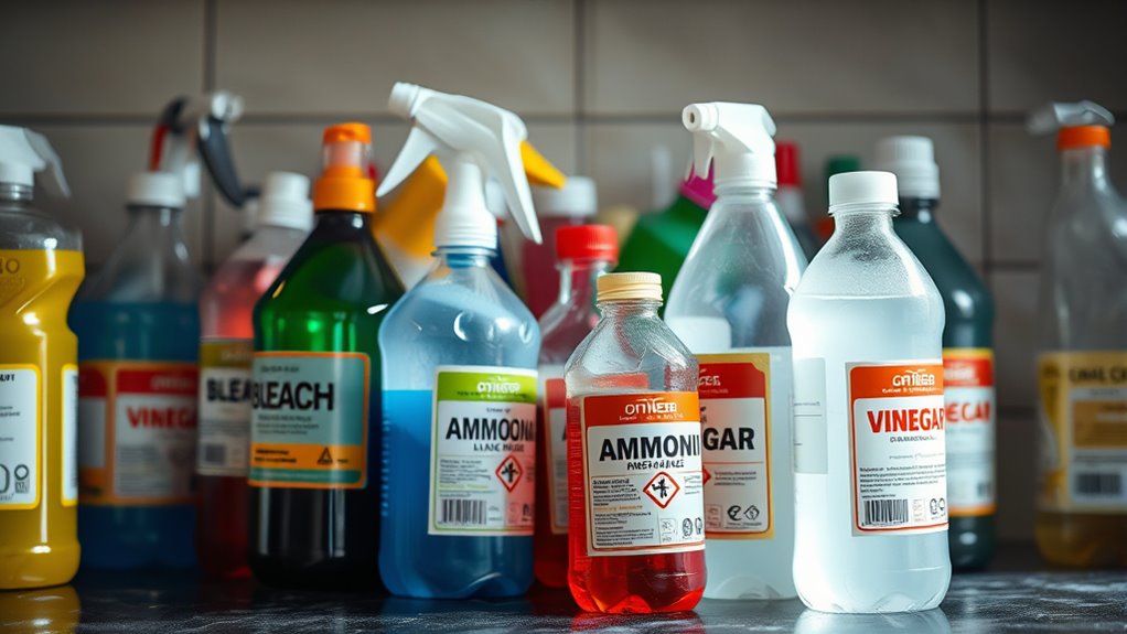 dangerous cleaning product combinations