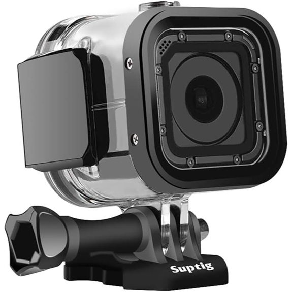 Suptig Waterproof Case for GoPro Session (up to 196ft)