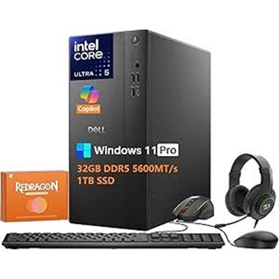 Dell Business Tower Desktop with Core Ultra 5