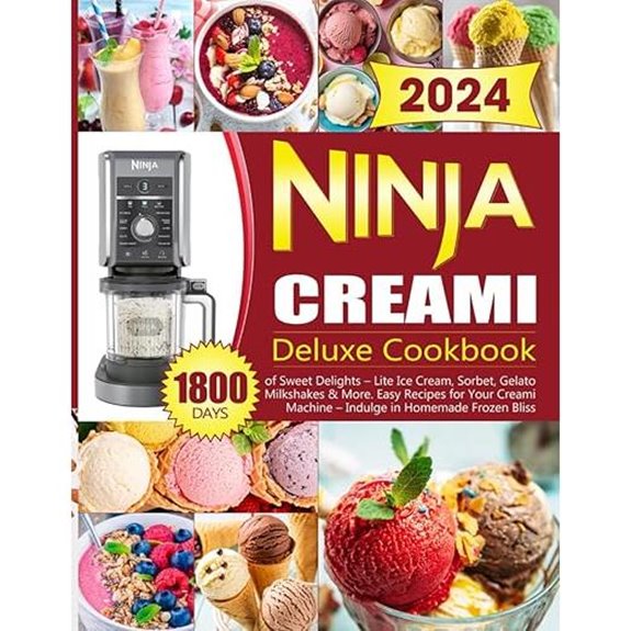 Ninja Creami Deluxe Cookbook: 1800 Sweet Frozen Recipes