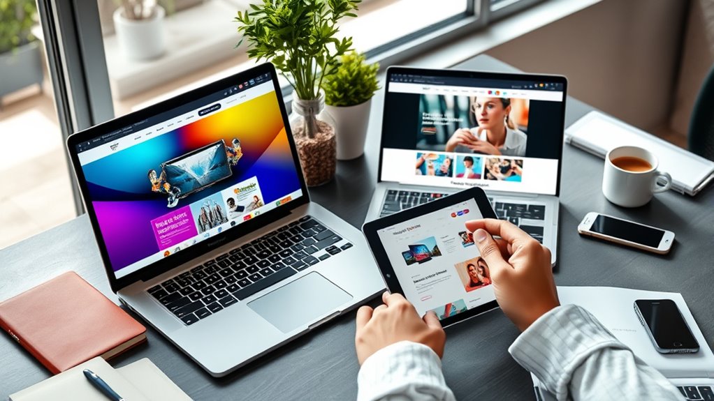 design a responsive engaging website