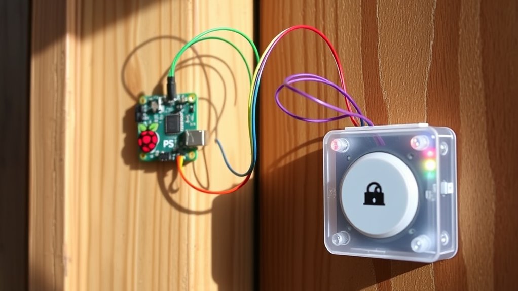 diy budget smart doorbell