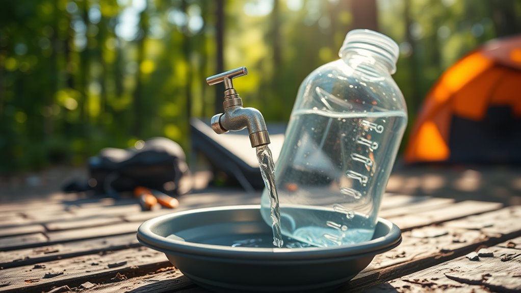 diy portable water sink
