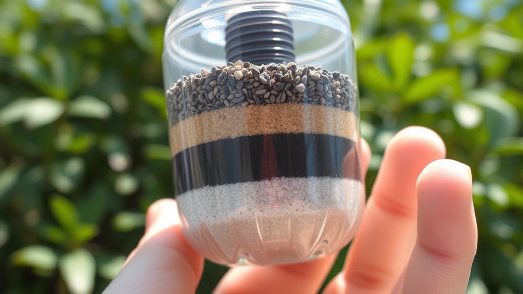 diy water filtration technique