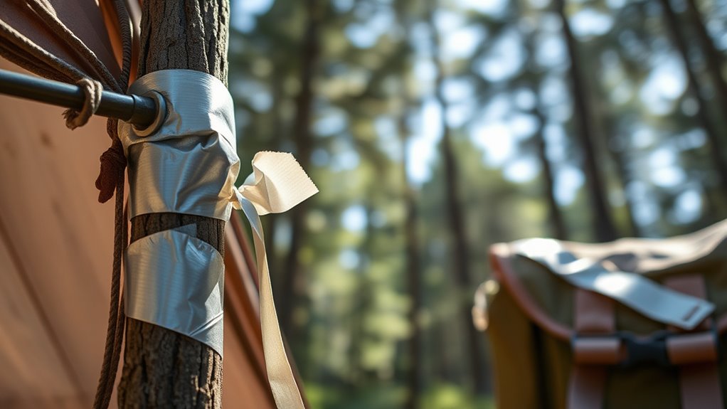 duct tape quick emergency fix