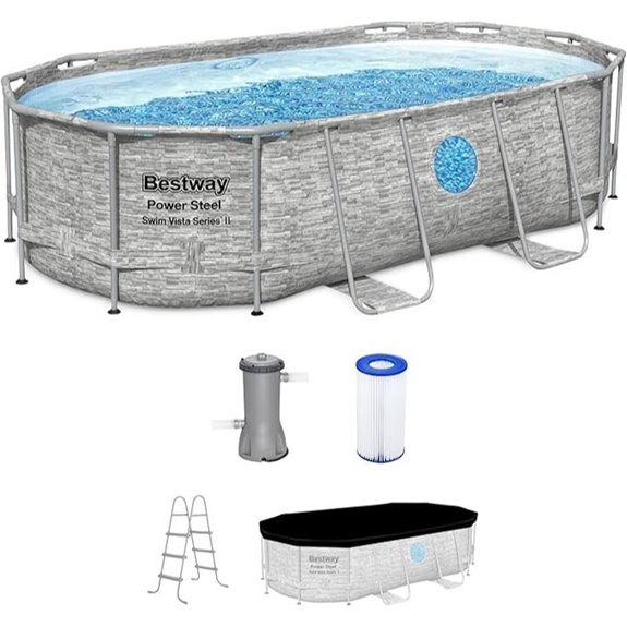 Bestway Power Steel Swim Vista Pool Set