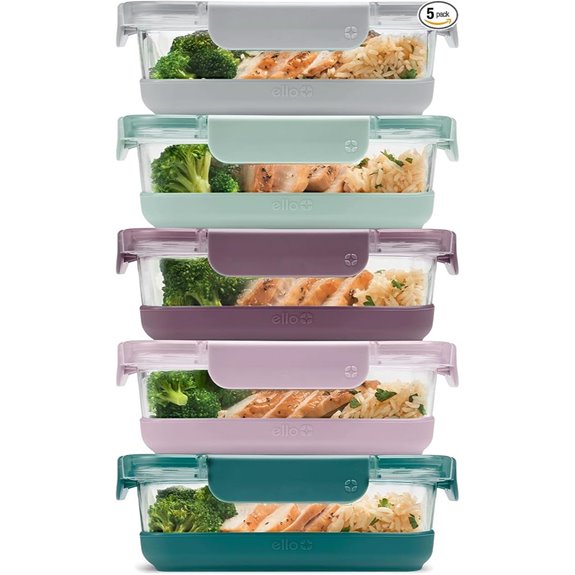 Ello Duraglass 10-Piece Food Storage Set
