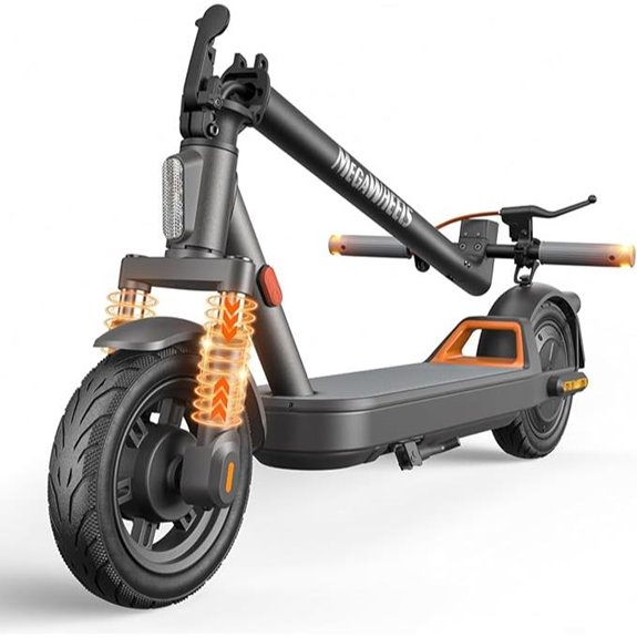 Foldable Electric Scooter for Adults with Suspension