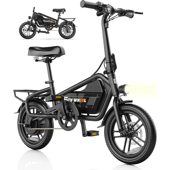5th Wheel EB20 Electric Bike with 25 Miles Range