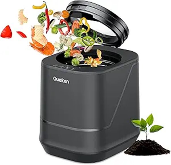 Electric Kitchen Compost Bin 4L Odorless Auto-Clean