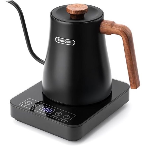 Hazel Quinn Electric Kettle 0.8L with Temperature Control