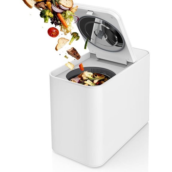 3L Electric Kitchen Compost Bin with Auto-Cleaning