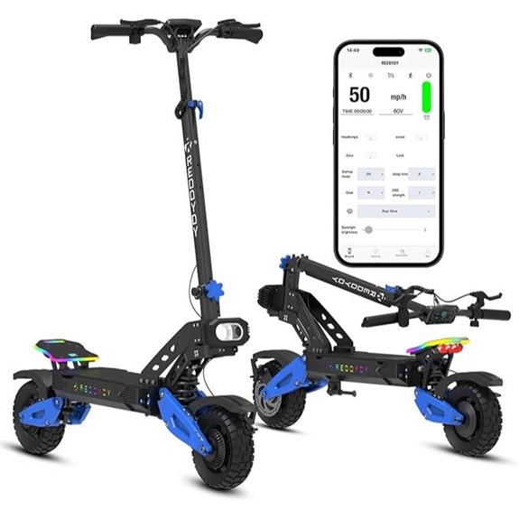 RD2 Electric Offroad Scooter 50 MPH Dual Motor