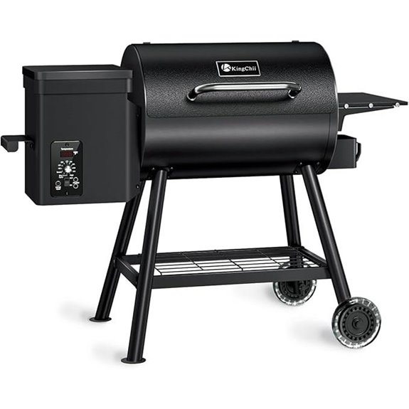 KingChii Electric Wood Pellet Grill & Smoker