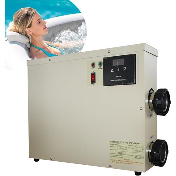 11KW Electric Pool Heater with Digital Thermostat