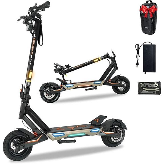 Electric Off-Road Electric Scooter with Seat 50 Miles Range
