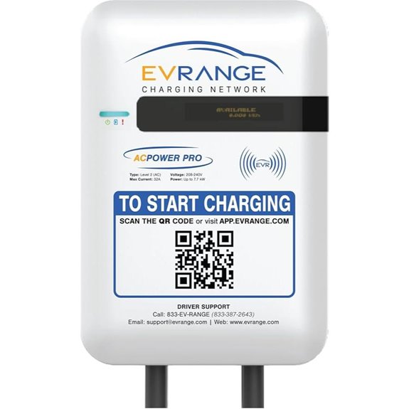 Commercial EV Charging Station with Payment App