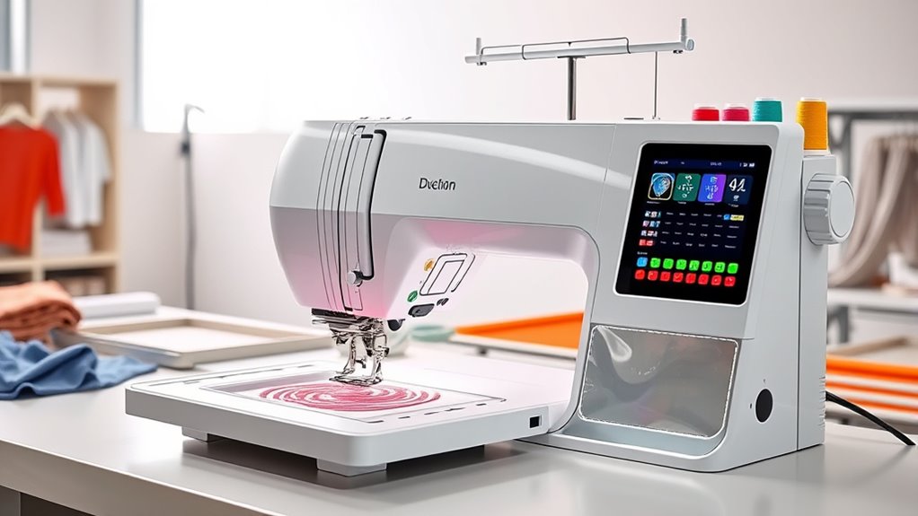 embroidery machine selection criteria