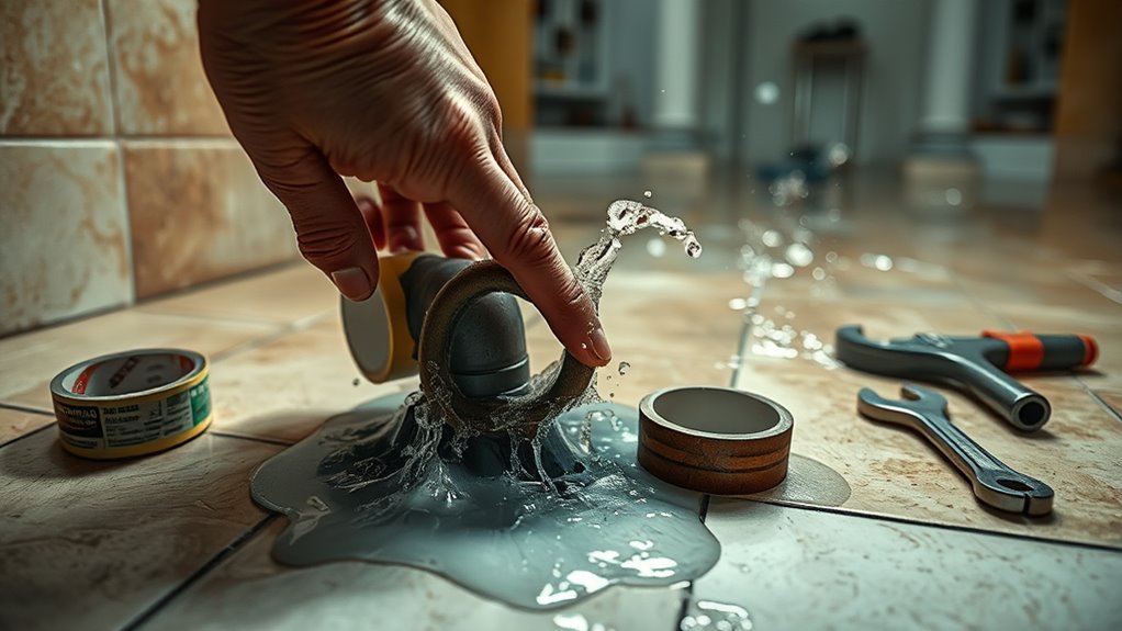 emergency pipe burst response