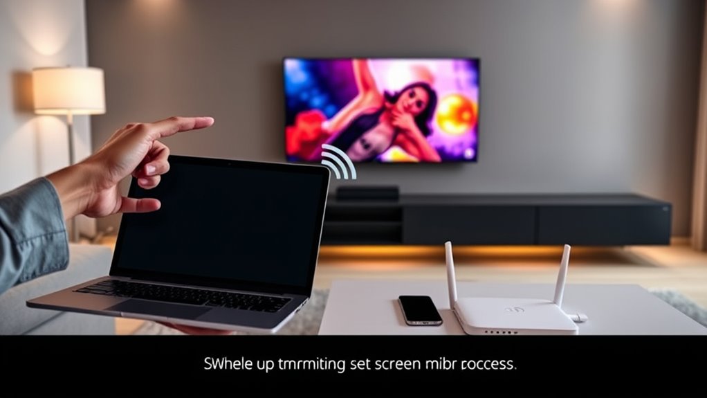 enable wireless display connection