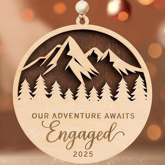 Engagement Ornament 2025 Gift for Newly Engaged Couples