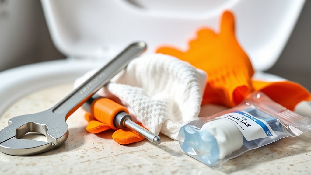 essential toilet repair tools