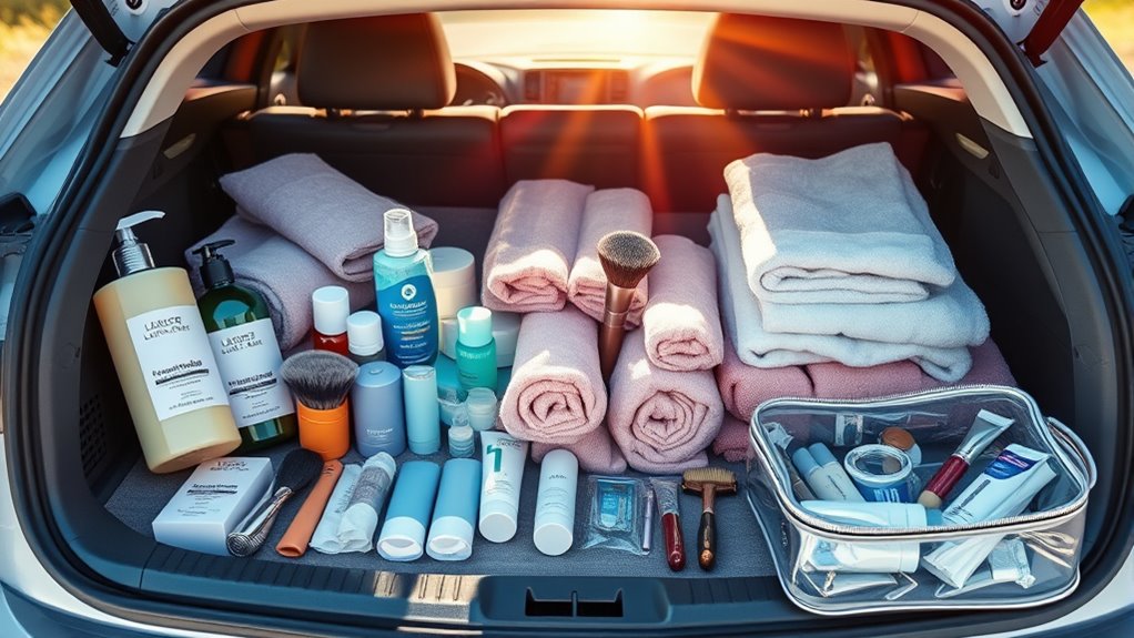 essential travel hygiene kit