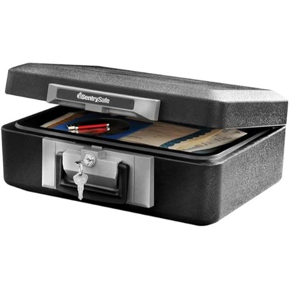 SentrySafe Fireproof Safe with Lock and Handle