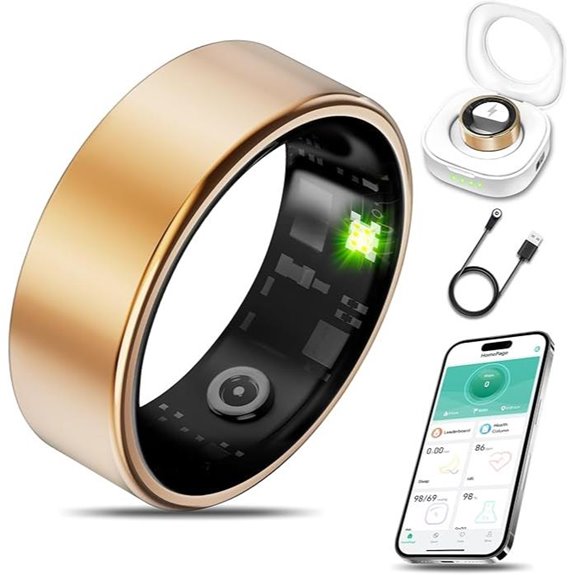 fitness sleep monitoring ring