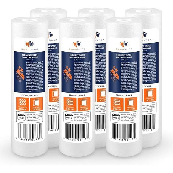 Aquaboon 5 Micron Sediment Filter 6-Pack