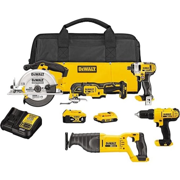 DEWALT 5-Tool Cordless Power Tool Combo Kit