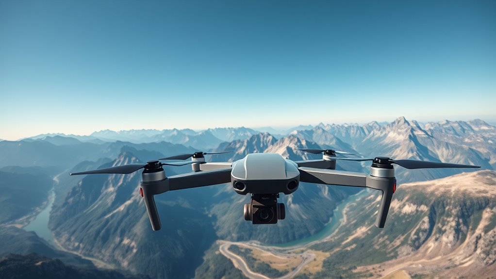 flight range and camera quality