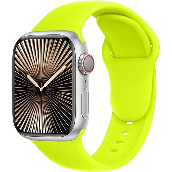 C1B Fluorescent Yellow Apple Watch Band for All Series