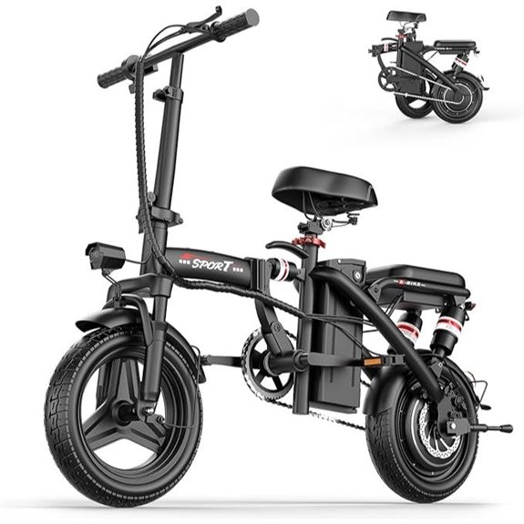 Foldable Electric Bike for Adults 1200W 25 MPH