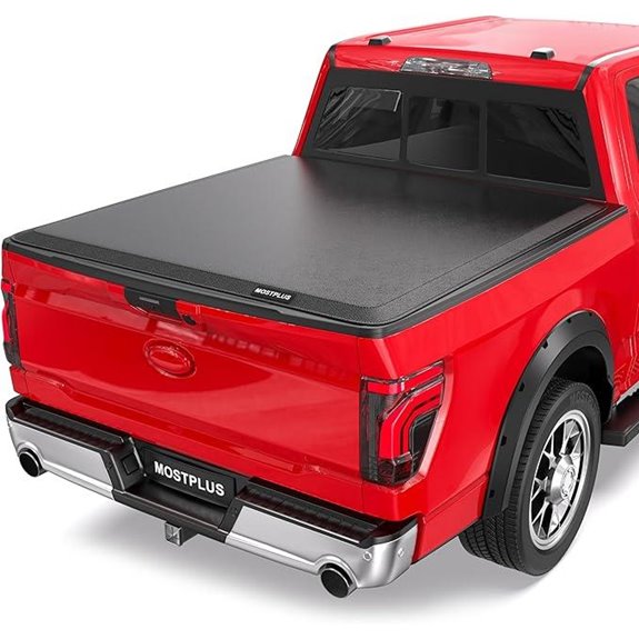 MOSTPLUS Roll-Up Vinyl Tonneau Cover for Ford F150