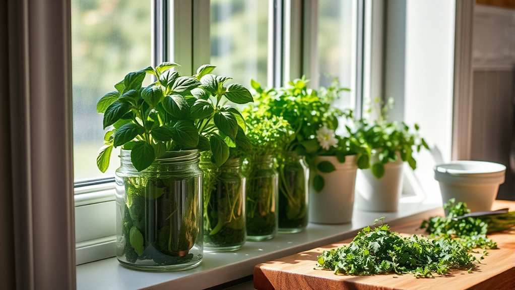 fresh herbs enhance daily dishes