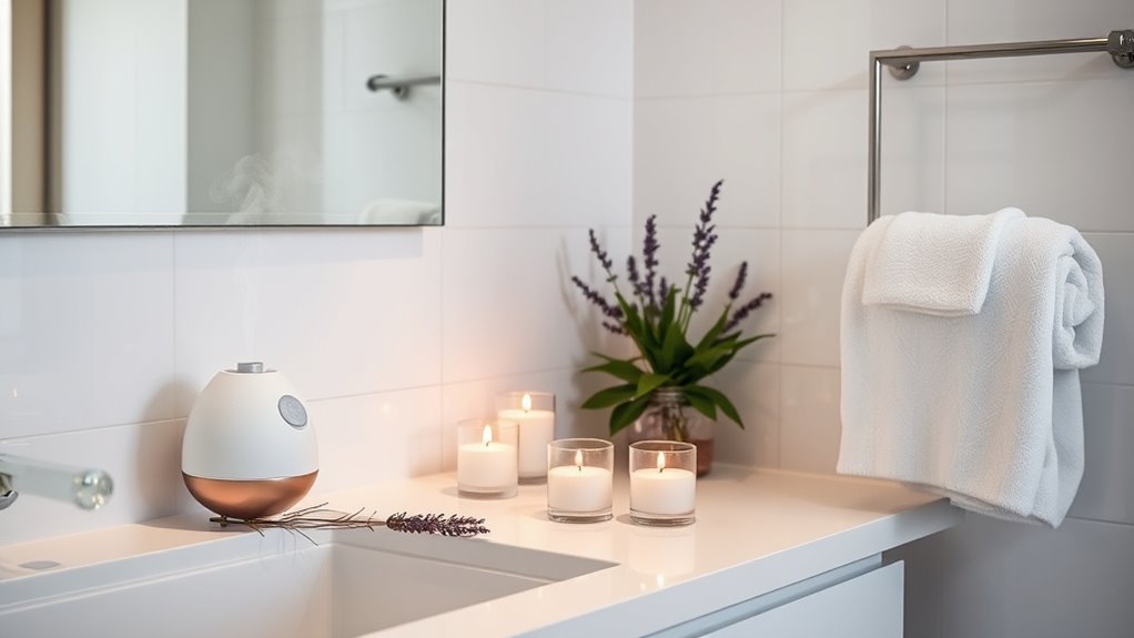 fresh scents enhance bathroom ambiance